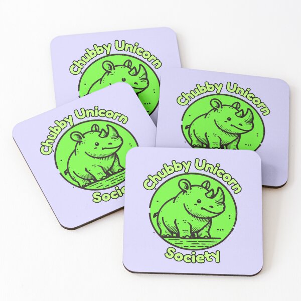 Item preview, Chubby Unicorn Society designed and sold by figandroseco.