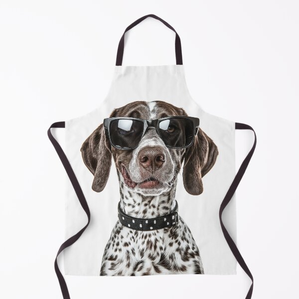 Item preview, Funny cool German Shorthaired Pointer Dog wearing sunglasses designed and sold by LazyOwlStore.