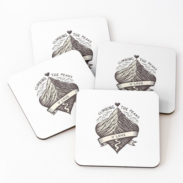 Item preview, Climbing The Peaks of Love Adventure designed and sold by Be-Adventurous.