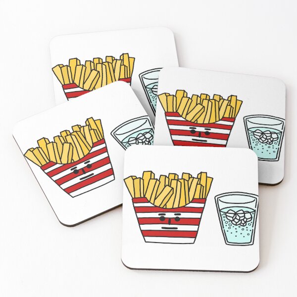 Item preview, fried potato and soda designed and sold by superbaechoo.