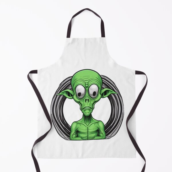 Artikelvorschau, Lustiger Karikatur-Cartoon-Alien entworfen und verkauft von LMoonDesigns.