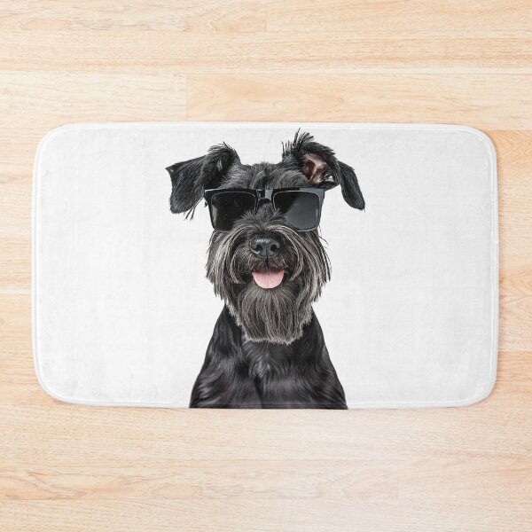 Item preview, Funny cool Giant Schnauzer Dog wearing sunglasses designed and sold by LazyOwlStore.