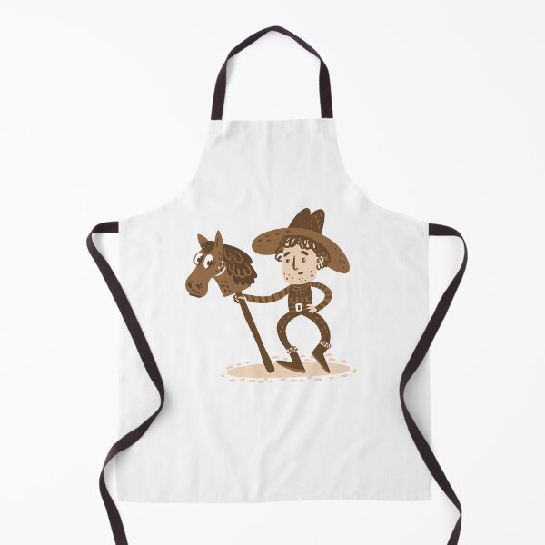 Item preview, Cowboy and a hobby horse designed and sold by jasmineberry.