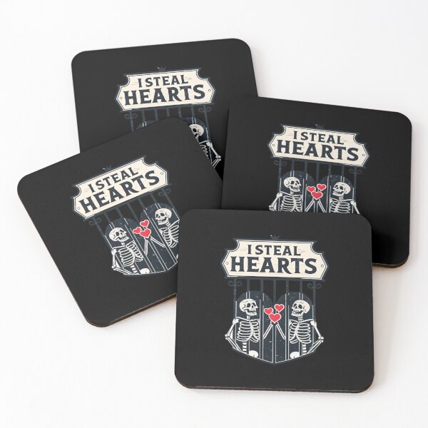 Item preview, I Steal Hearts - Cute Skeleton Valentine’s Day Design designed and sold by Colorful-Garden.