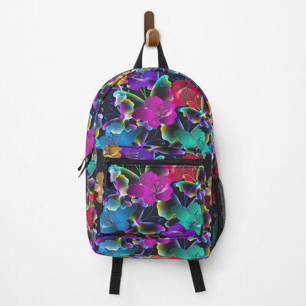 Item preview, 3D Flower Pattern, Glowing Butterflies and Flowers designed and sold by graphic-genie.