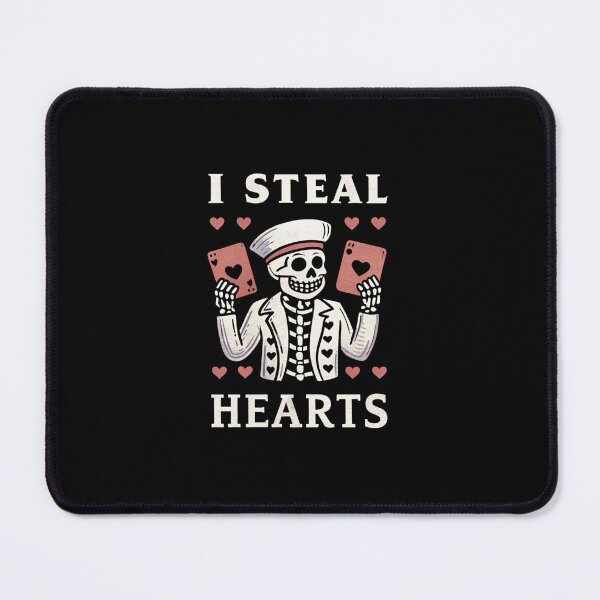 Item preview, I Steal Hearts - Cute Skeleton Valentine’s Day Design designed and sold by Colorful-Garden.