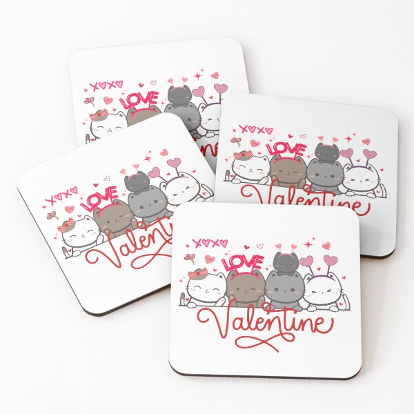 Item preview, Valentine cat, cat valentine, cute cat, cute kitten  designed and sold by Coco-creationss.