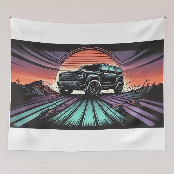 Item preview, 4x4 Off-Roader Hoodie designed and sold by MacksMerch.
