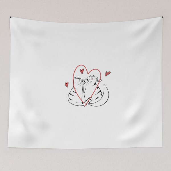 Item preview, Cats cute Valentine cats inlove  designed and sold by Coco-creationss.