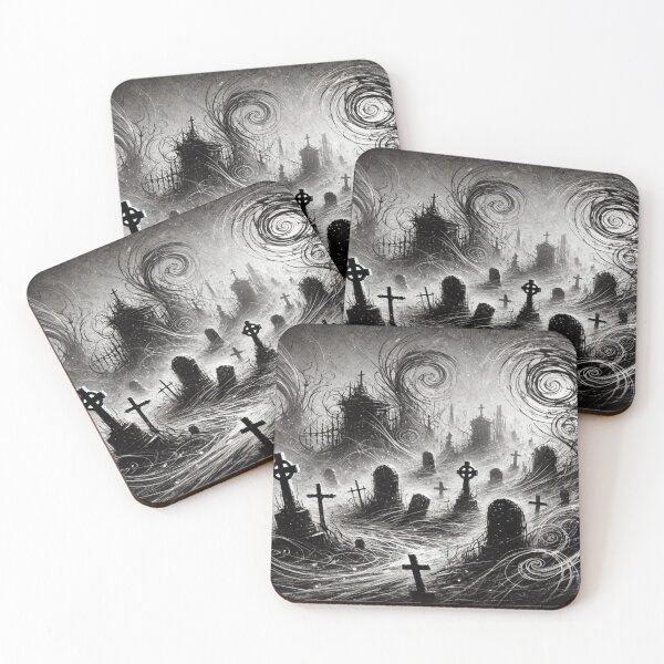 Item preview, Desolate Graveyard Reloaded Premium Trendy Best Gift designed and sold by Imaginarium of Chaos falcon88 .
