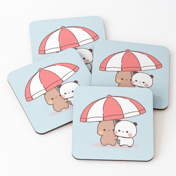 Item preview, Bubu Dudu Under Umbrella  designed and sold by ThePurplePrints.