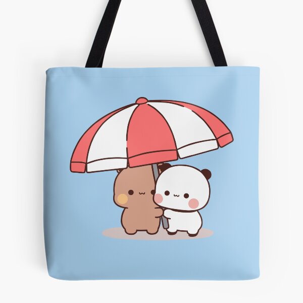 Item preview, Bubu Dudu Under Umbrella  designed and sold by ThePurplePrints.