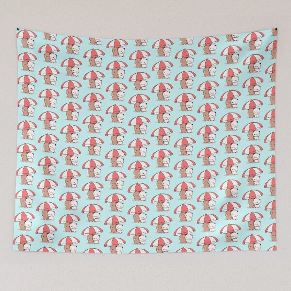 Item preview, Bubu Dudu Under Umbrella  designed and sold by ThePurplePrints.