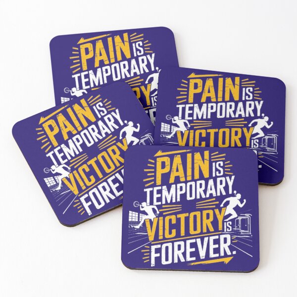 Item preview, Pain is Temporary, Victory is Forever designed and sold by goshoppa.