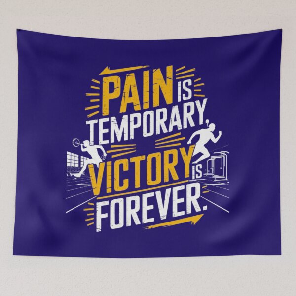 Item preview, Pain is Temporary, Victory is Forever designed and sold by goshoppa.