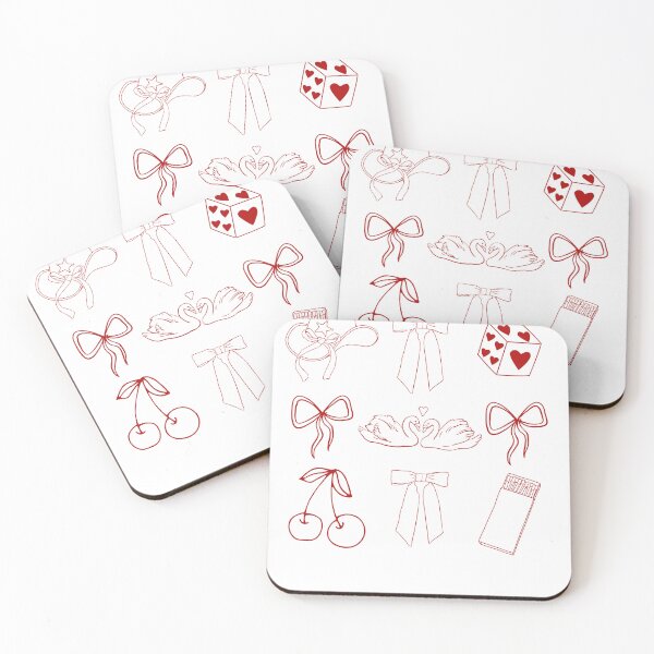 Item preview, Cute Valentine coquette love bow, Valentine bow designed and sold by Coco-creationss.