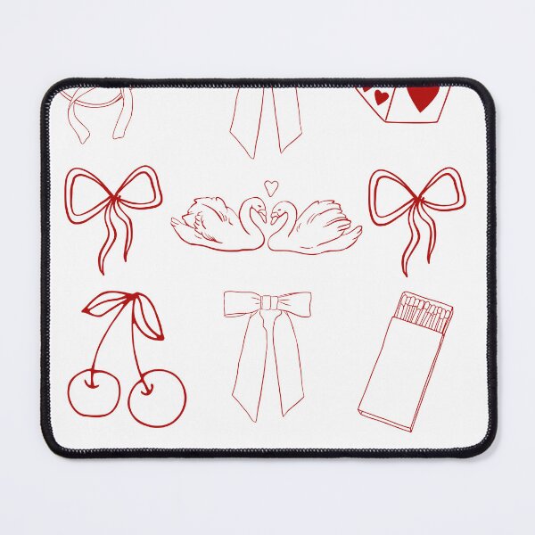 Item preview, Cute Valentine coquette love bow, Valentine bow designed and sold by Coco-creationss.