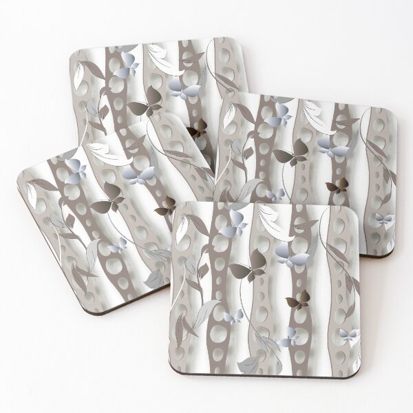 Item preview, 3D Flower Pattern, Butterflies flowers ornament designed and sold by graphic-genie.