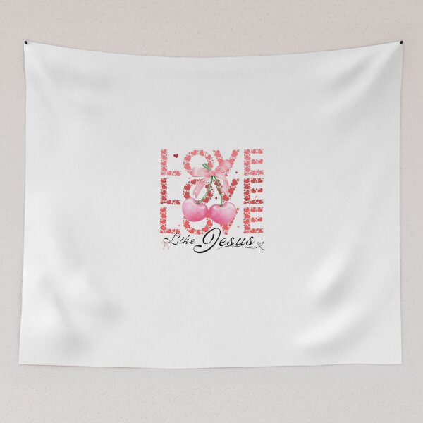 Item preview, Love like Jesus, Christian Jesus, Cute Valentine Jesus quote  designed and sold by Coco-creationss.