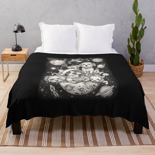 Item preview, Cool Dog in Space Vintage designed and sold by NookMerch97 .