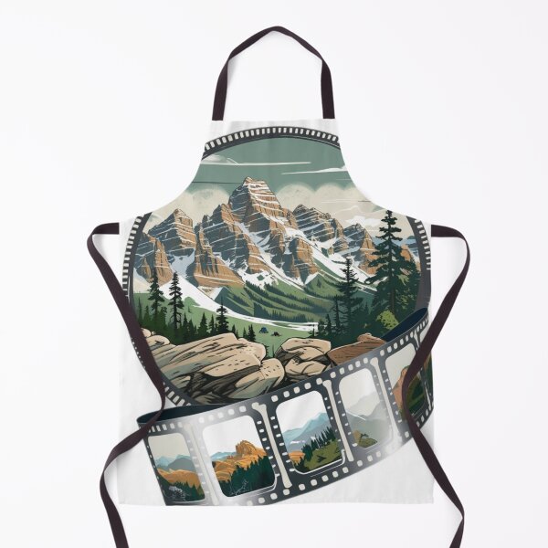 Item preview, A sticker featuring a stylized, gradient illustration of the Utah mountains, symbolizing the festival's breathtaking setting. designed and sold by InsightA.