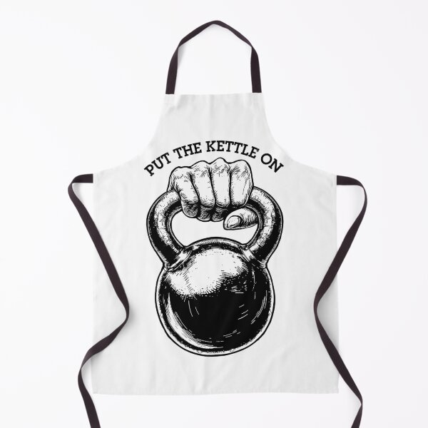 Item preview, Gym Kettlebell Funny Put The Kettle On Fitness Workout Quote designed and sold by GrandeDuc.