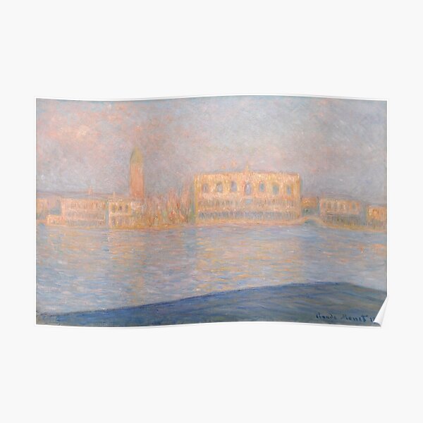 The Palazzo Ducale, Seen From San Giorgio Maggiore Poster