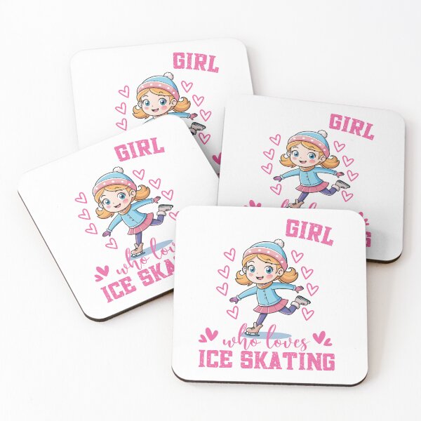 Item preview, Girl who loves ice skating designed and sold by ARDEN Designs.