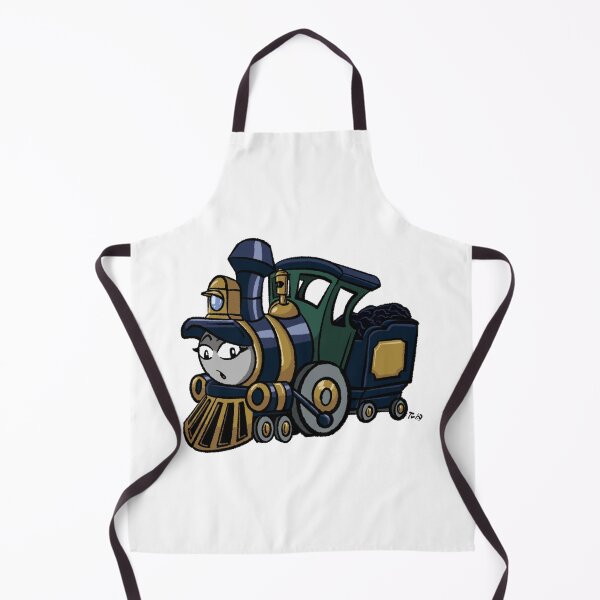 Item preview, Lucy the Locomotive designed and sold by BowlerHatBazzar.