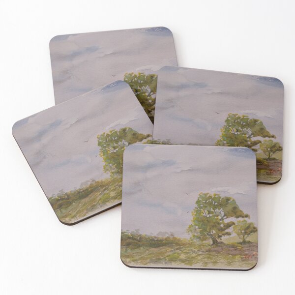 Item preview, Old Fence Track - Watercolour designed and sold by Paul Gilbert.