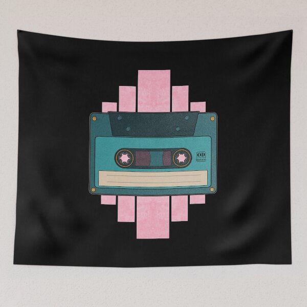 Item preview, Timeless Songs | Retro Vintage Music Tape Cassette designed and sold by ObsidianDaz.