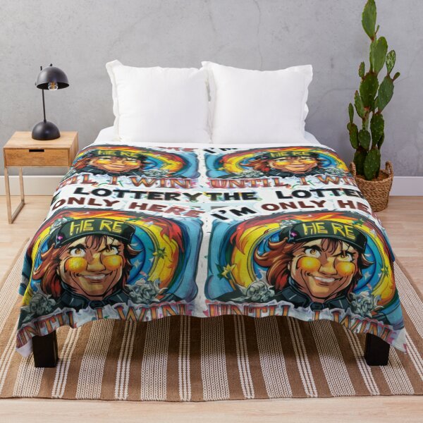 Item preview, I'm Only Here Until I Win the Lottery 2025 designed and sold by Mido-artister.