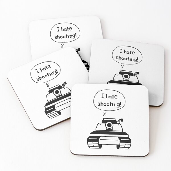 Item preview, I Hate Shooting Irony In Black Tank's Heart designed and sold by SplashTastic.
