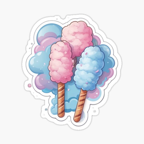 Item preview, Floating Cotton Candy designed and sold by NarinJintana.