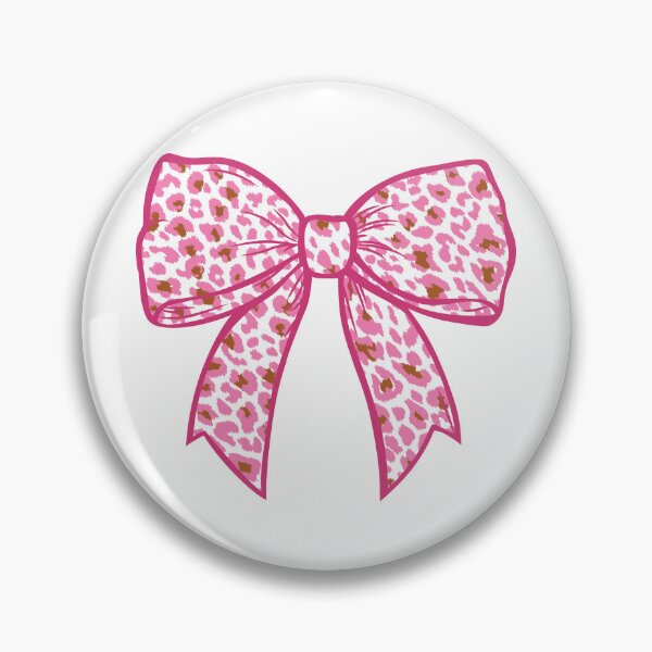 Item preview, Pink leopard print bow designed and sold by PMSNshop.