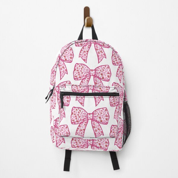 Item preview, Pink leopard print bow designed and sold by PMSNshop.