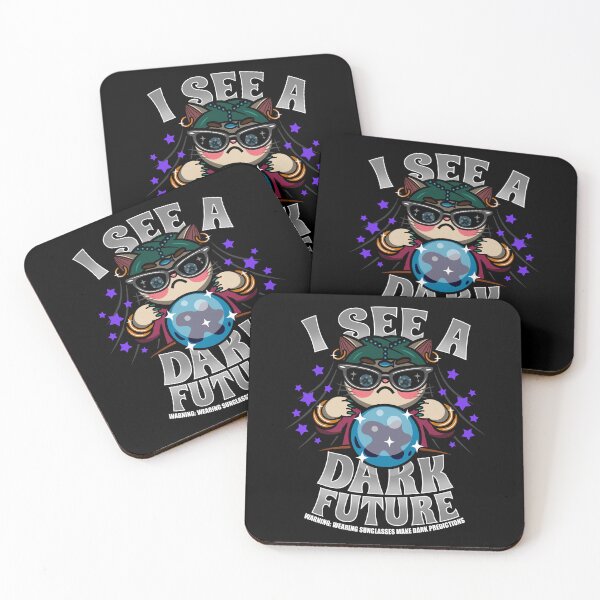 Item preview, Funny Cute Psychic Cat Dark Humor Meme designed and sold by BoggsNicolasArt.
