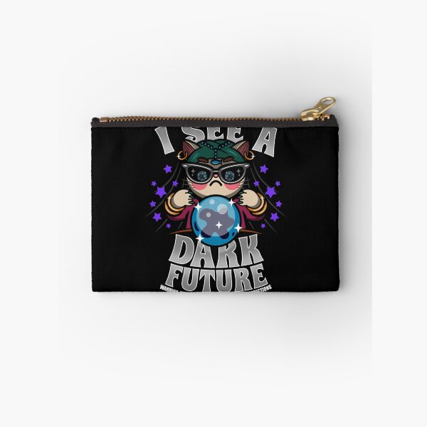 Item preview, Funny Cute Psychic Cat Dark Humor Meme designed and sold by BoggsNicolasArt.