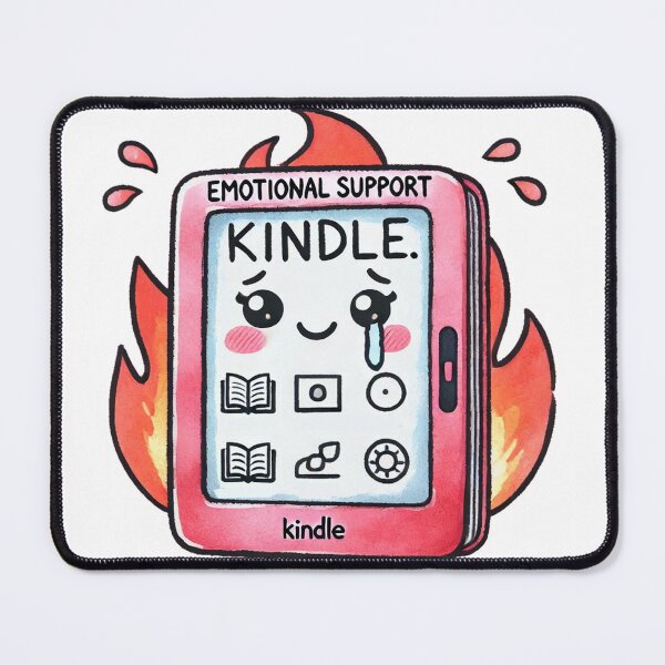 Item preview, Emotional Support Kindle designed and sold by clintang.