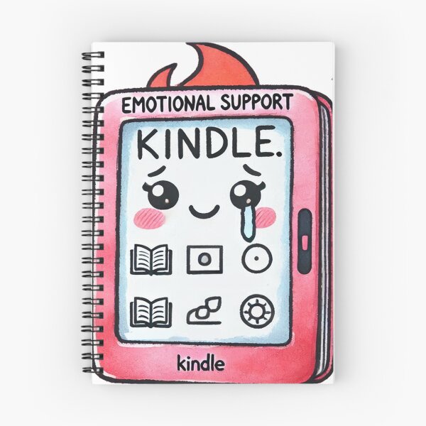 Item preview, Emotional Support Kindle designed and sold by clintang.