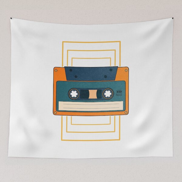 Item preview, Timeless Songs | Retro Vintage Music Tape Cassette designed and sold by ObsidianDaz.