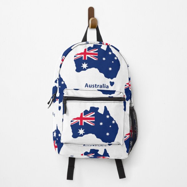 Item preview, Australia Map with Flag Overlay - Stylish Country Design designed and sold by Michael van der Hoorn.