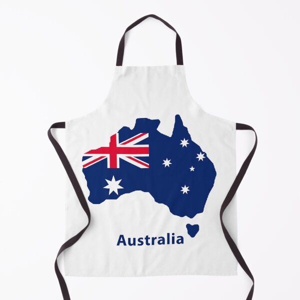 Item preview, Australia Map with Flag Overlay - Stylish Country Design designed and sold by Michael van der Hoorn.