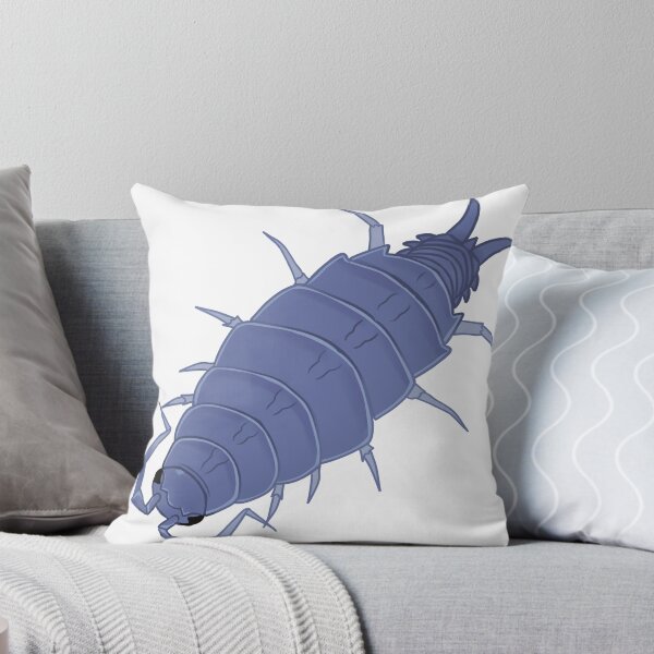 Item preview, Cute sketchy powder blue isopod designed and sold by GnomelyDragon.