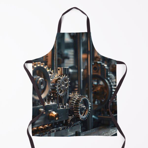 Item preview, Intricate Mechanics and Mechanisms of a Dimly Lit D Printing Factory designed and sold by CheerForGoods.