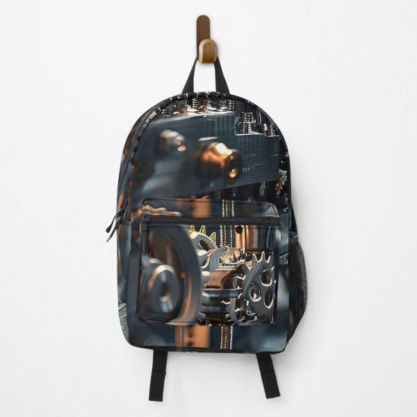 Item preview, Intricate Mechanics and Mechanisms of a Dimly Lit D Printing Factory designed and sold by CheerForGoods.