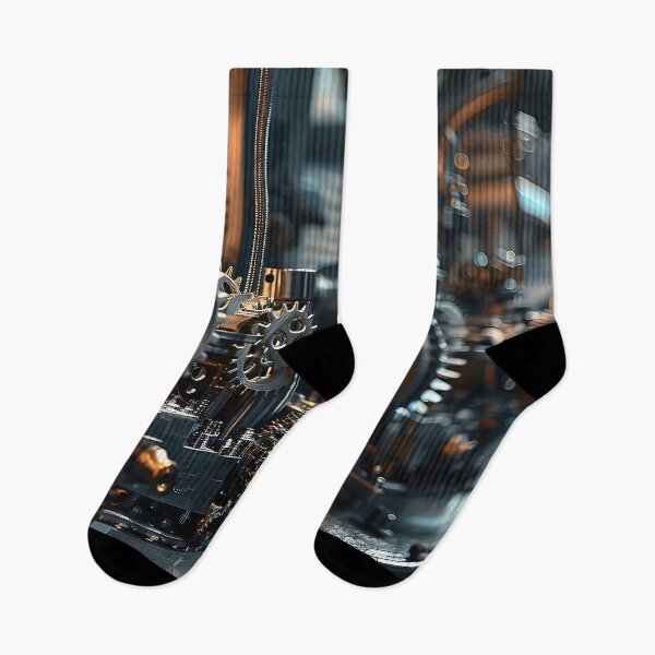 Item preview, Intricate Mechanics and Mechanisms of a Dimly Lit D Printing Factory designed and sold by CheerForGoods.