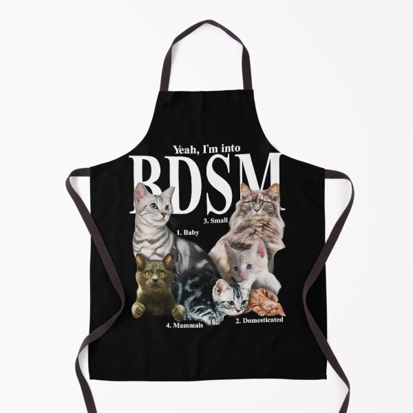 Item preview, Funny Cute Cats Pet BDSM Naughty Meme designed and sold by BoggsNicolasArt.