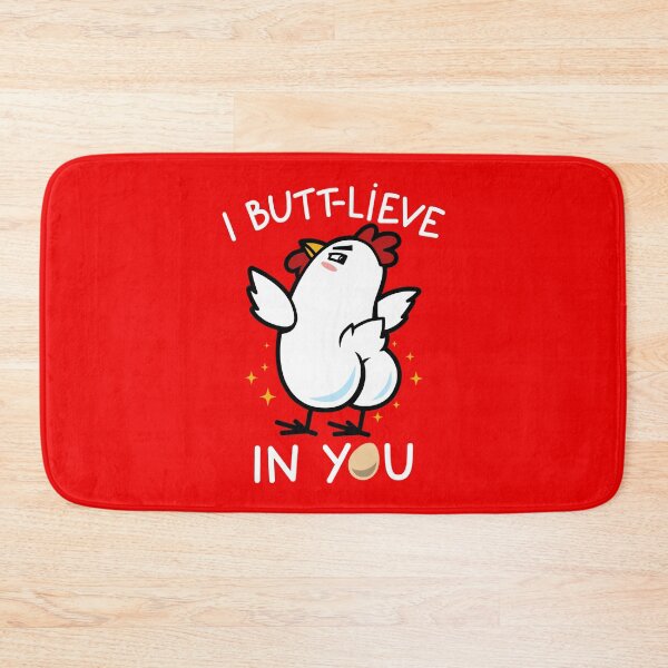 Item preview, Funny Big Booty Cute Chicken Butt Inspirational Kids Meme designed and sold by BoggsNicolasArt.