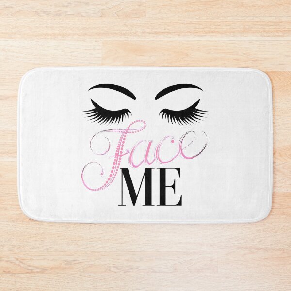 Item preview, Face Me Closed Eyes Black Ink Beauty designed and sold by SplashTastic.